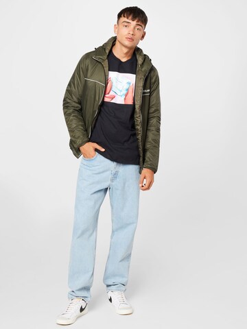 JACK & JONES Přechodná bunda 'GARY' – zelená