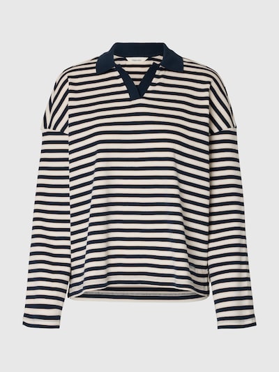 SELECTED Poloshirt in navy / offwhite, Produktansicht
