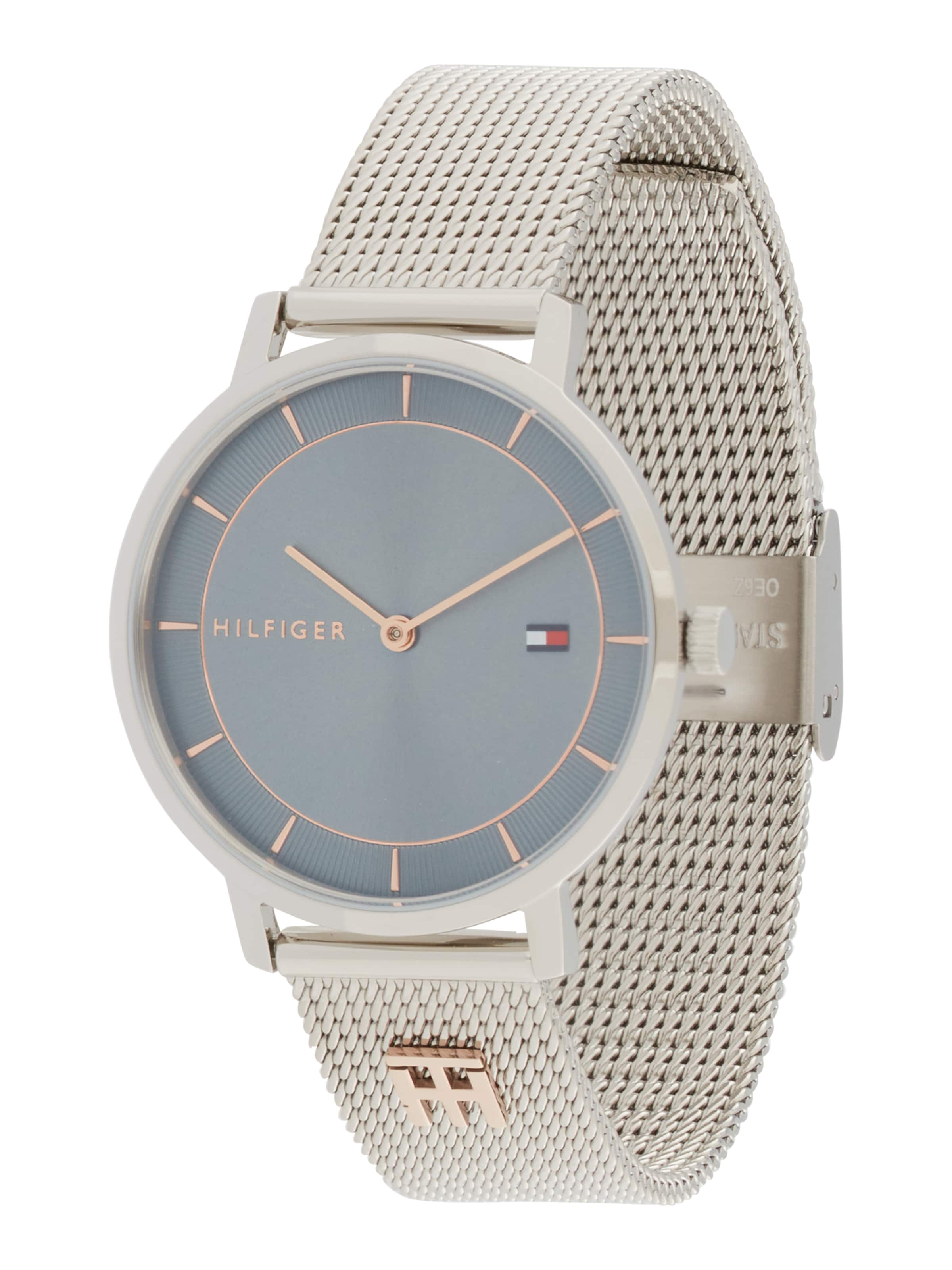 TOMMY HILFIGER Αναλογικό ρολόι 'Tea' σε ασημί: μπροστά