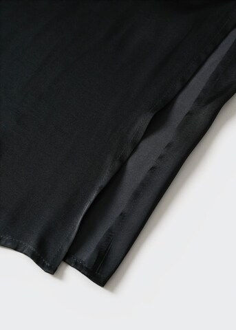 Abito camicia 'Dominic' di MANGO in nero