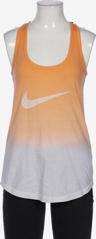 NIKE Top & Shirt in XS in Orange: front