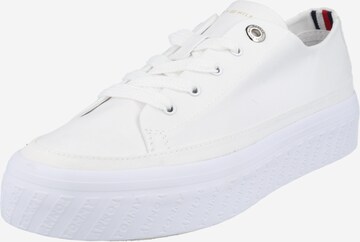 TOMMY HILFIGER Sneakers laag in Wit: voorkant