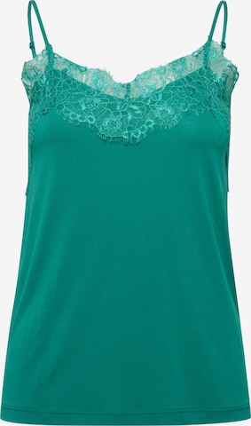 ICHI Top 'LIKE TO2' in Green: front