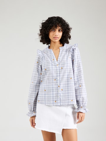 Springfield Blouse in Blue: front