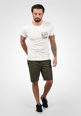 BLEND Regular Chino trousers in Green