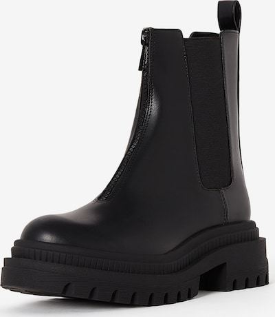 Bershka Chelsea Boots en noir, Vue avec produit