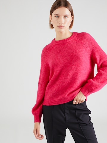 VILA Sweater 'JAMINA' in Pink: front