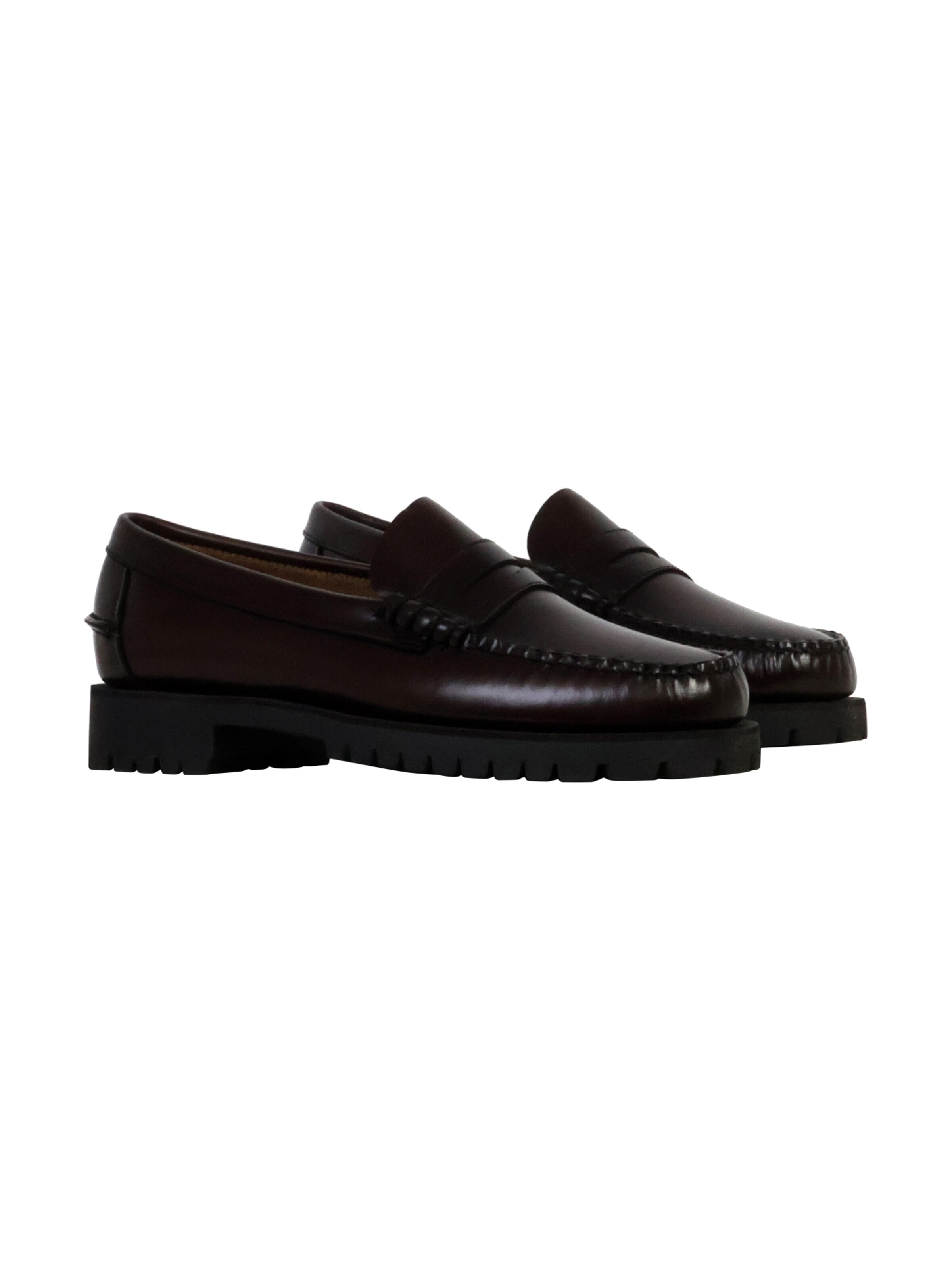 SEBAGO Lace-up shoe 'Sebago Docksides Dan Lug W aus Leder' in Brown