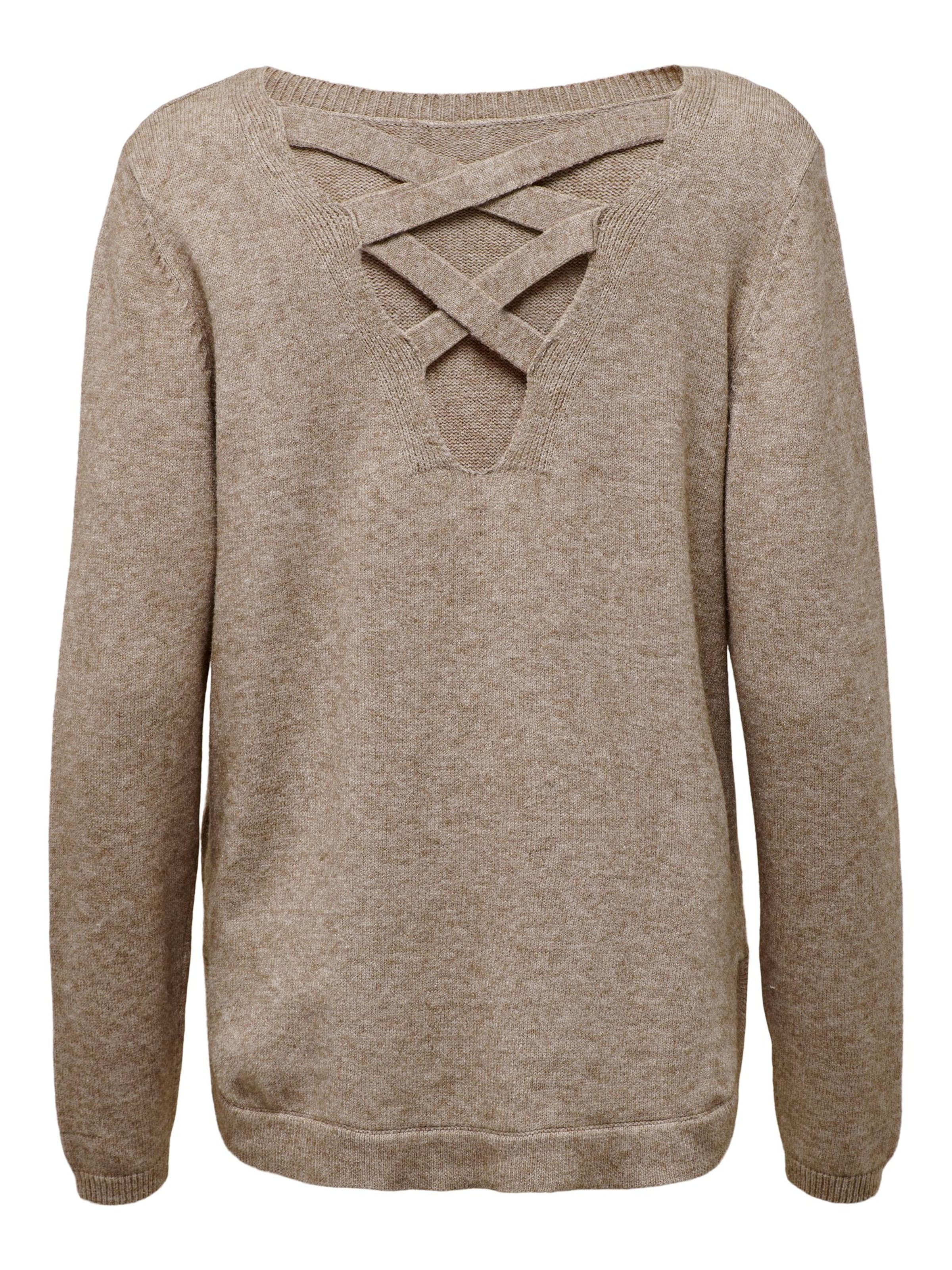 ONLY Sweater 'Leva' in Beige