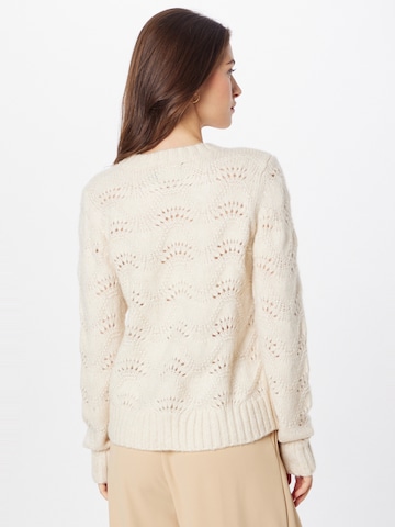 PIECES Sweater 'Bibbi' in White