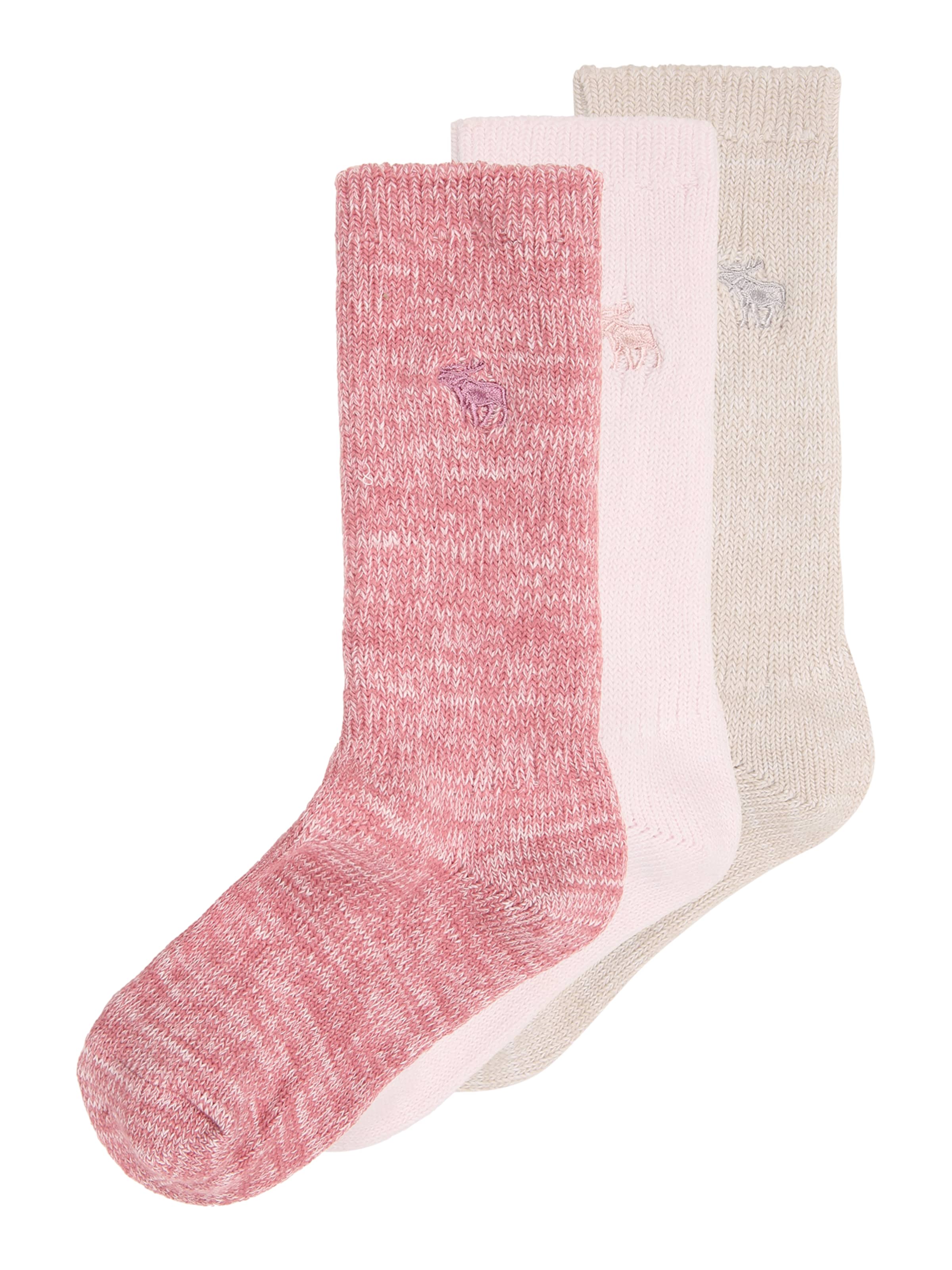 Abercrombie & Fitch Κάλτσες σε μπεζ: μπροστά