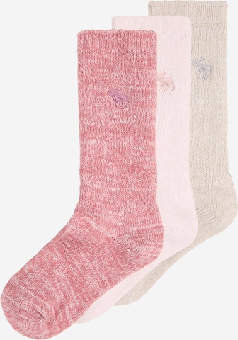 smėlio Abercrombie & Fitch Kojinės: priekis