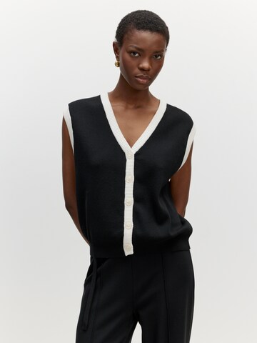 EDITED Vest 'Yule' in Black: front