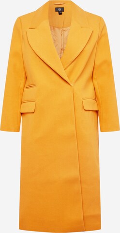 River Island Plus Tussenmantel in Oranje: voorkant