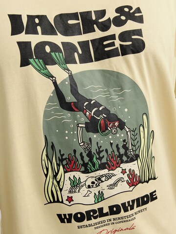 T-Shirt Jack & Jones Plus en jaune