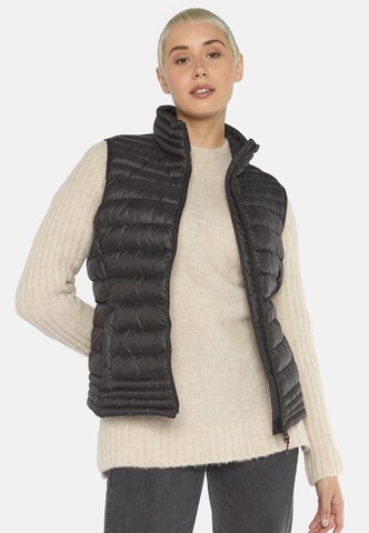 Gilet Fuchs Schmitt en noir : devant