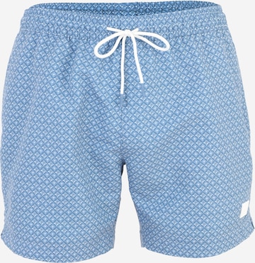 BOSS Badeshort 'Vibe' in Blau: Vorderseite
