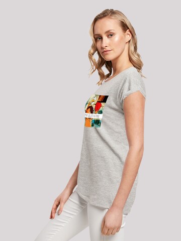 F4NT4STIC Shirt 'Heroes of Childhood Pinocchio' in Grey