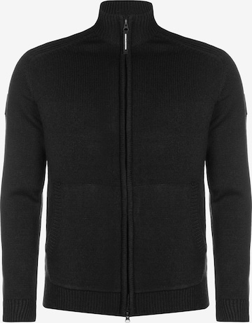 Weekend Offender Knit Cardigan 'DEXTER ' in Black: front