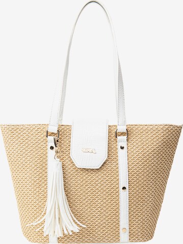 IZIA Shopper in Beige: voorkant