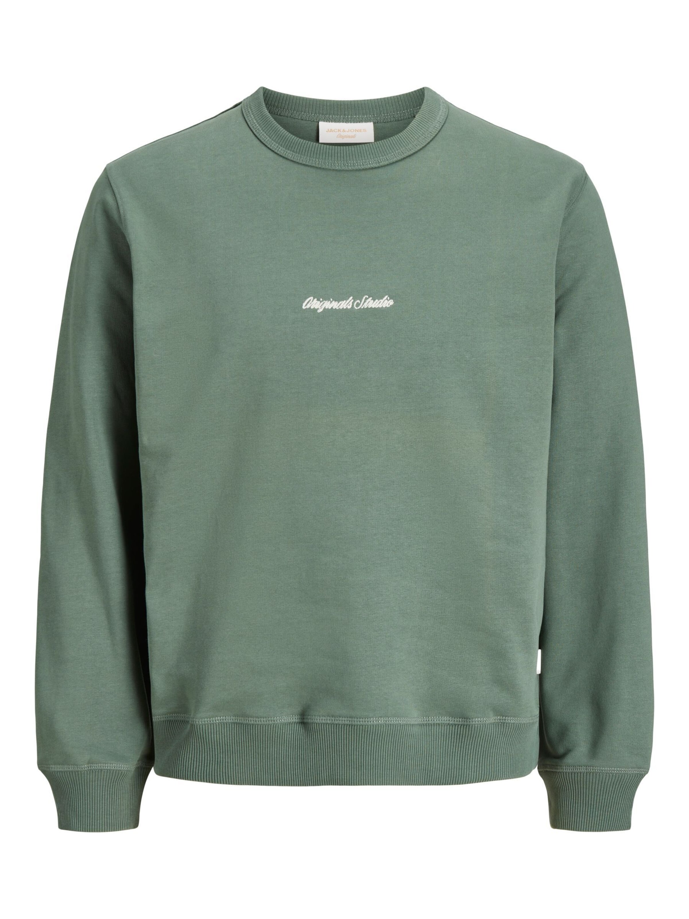 JACK & JONES Sweatshirt in Grün: Vorderseite