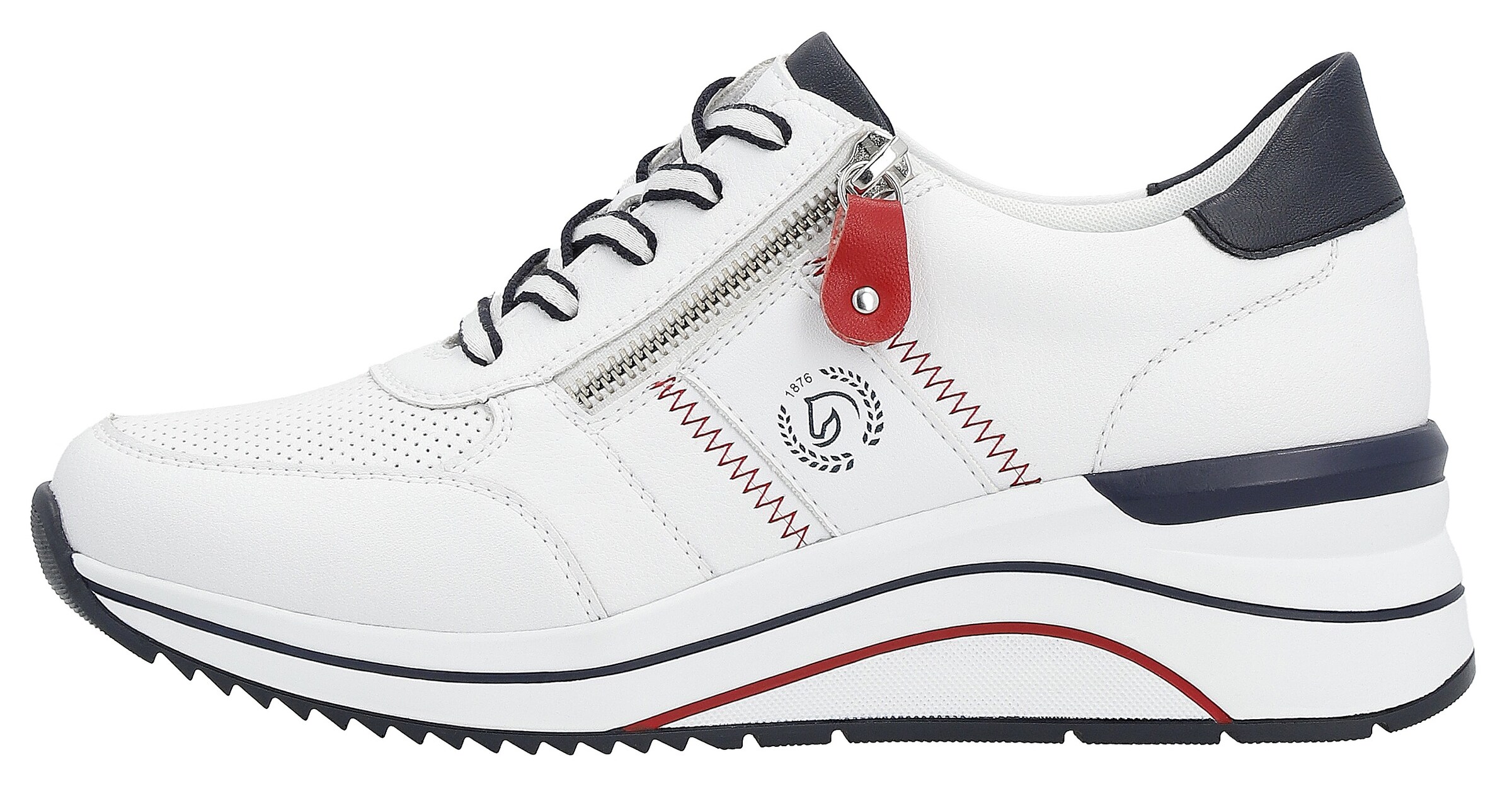 Baskets basses REMONTE en blanc