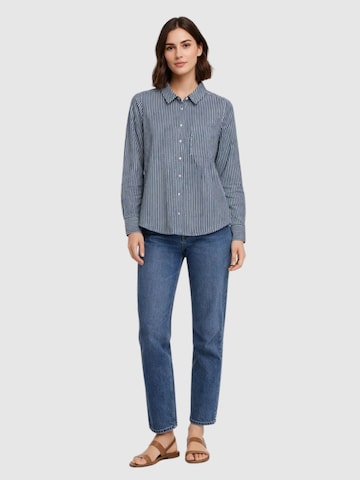 VERO MODA Bluse 'Camicia'‌‌‌‌‌‌‌‌ in Blau