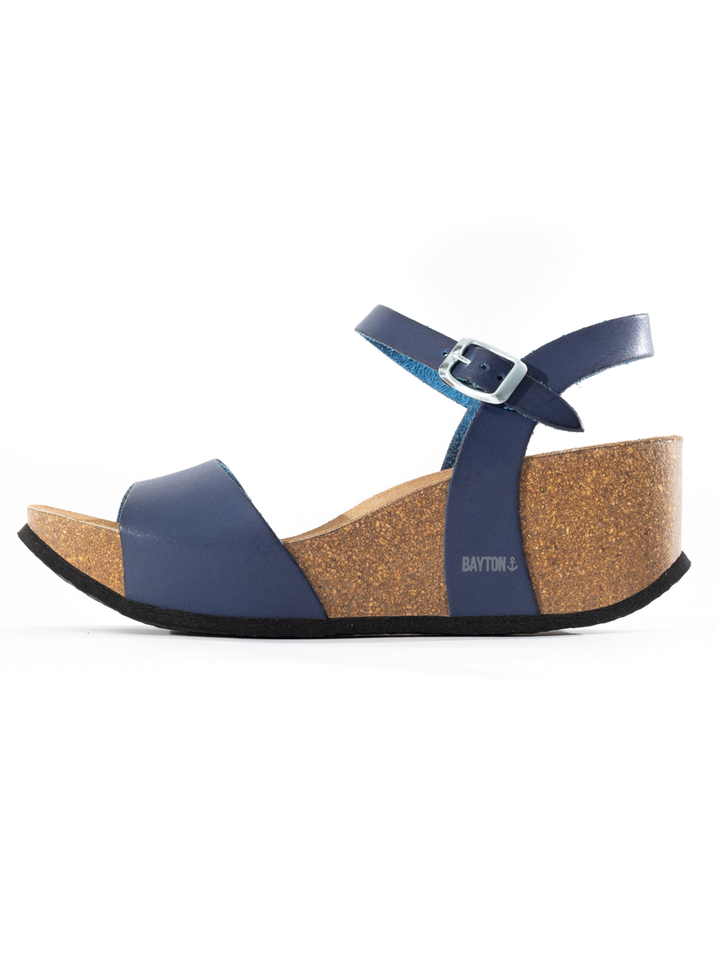 Bayton - Sandalias 'Maya' en azul: frente