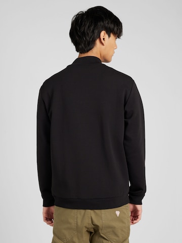 EA7 Emporio Armani - Sudadera con cremallera en negro