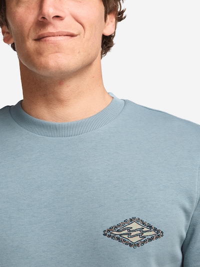 BILLABONG Mikina 'Foundation' - námornícka modrá / modrosivá / svetlozelená / ružová, Produkt