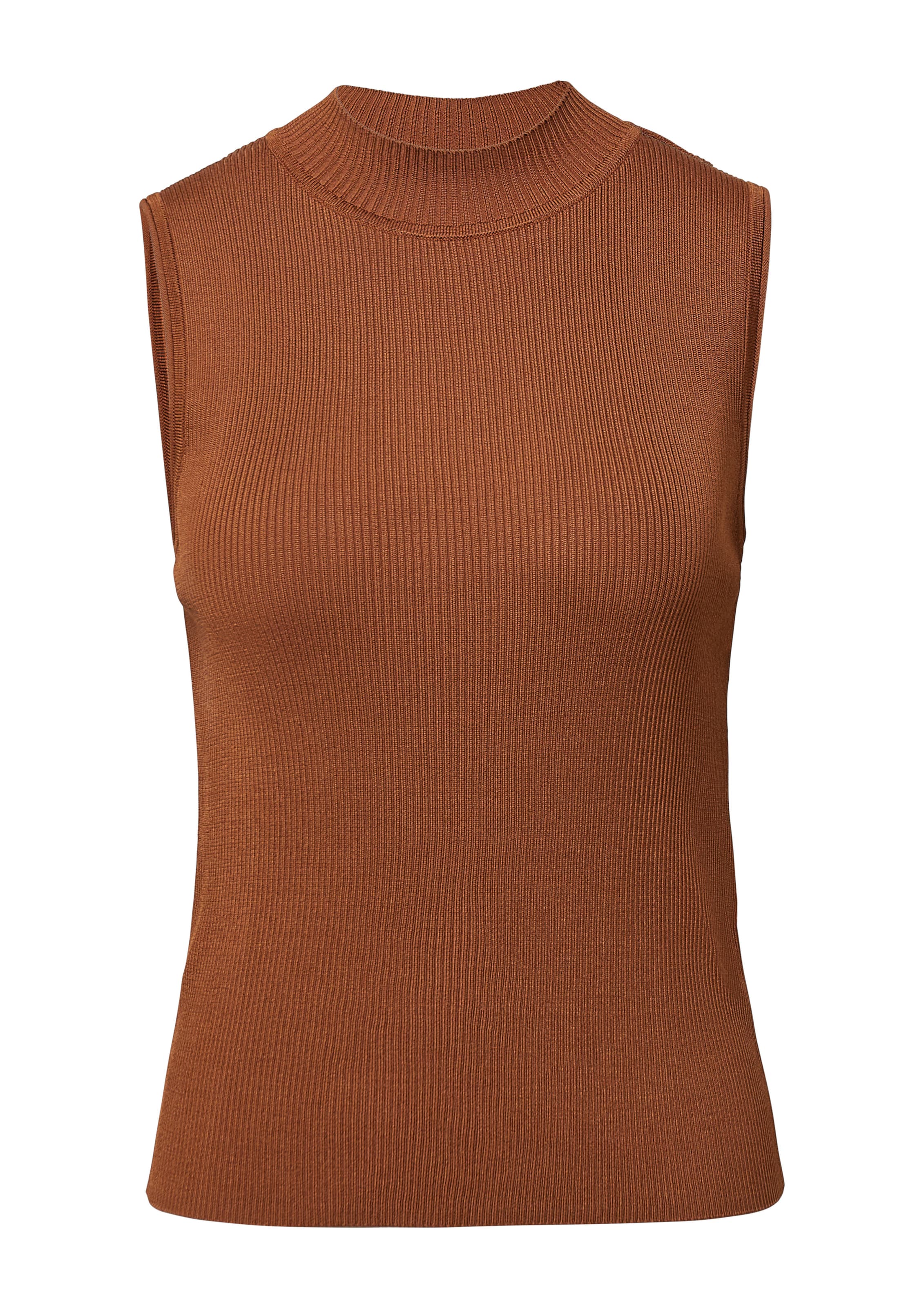 COMMA Pullunder in Braun: Vorderseite