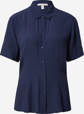 ESPRIT Blouse in Blauw: voorkant