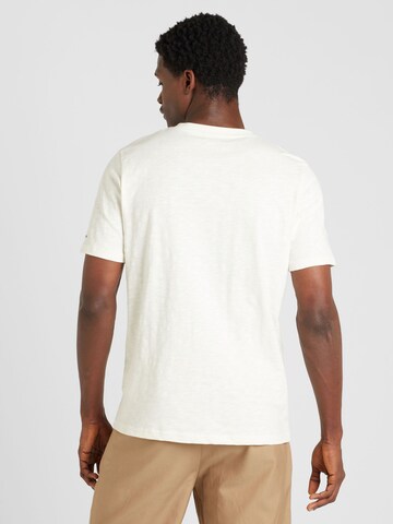 FYNCH-HATTON Тениска 'Slub' в бяло