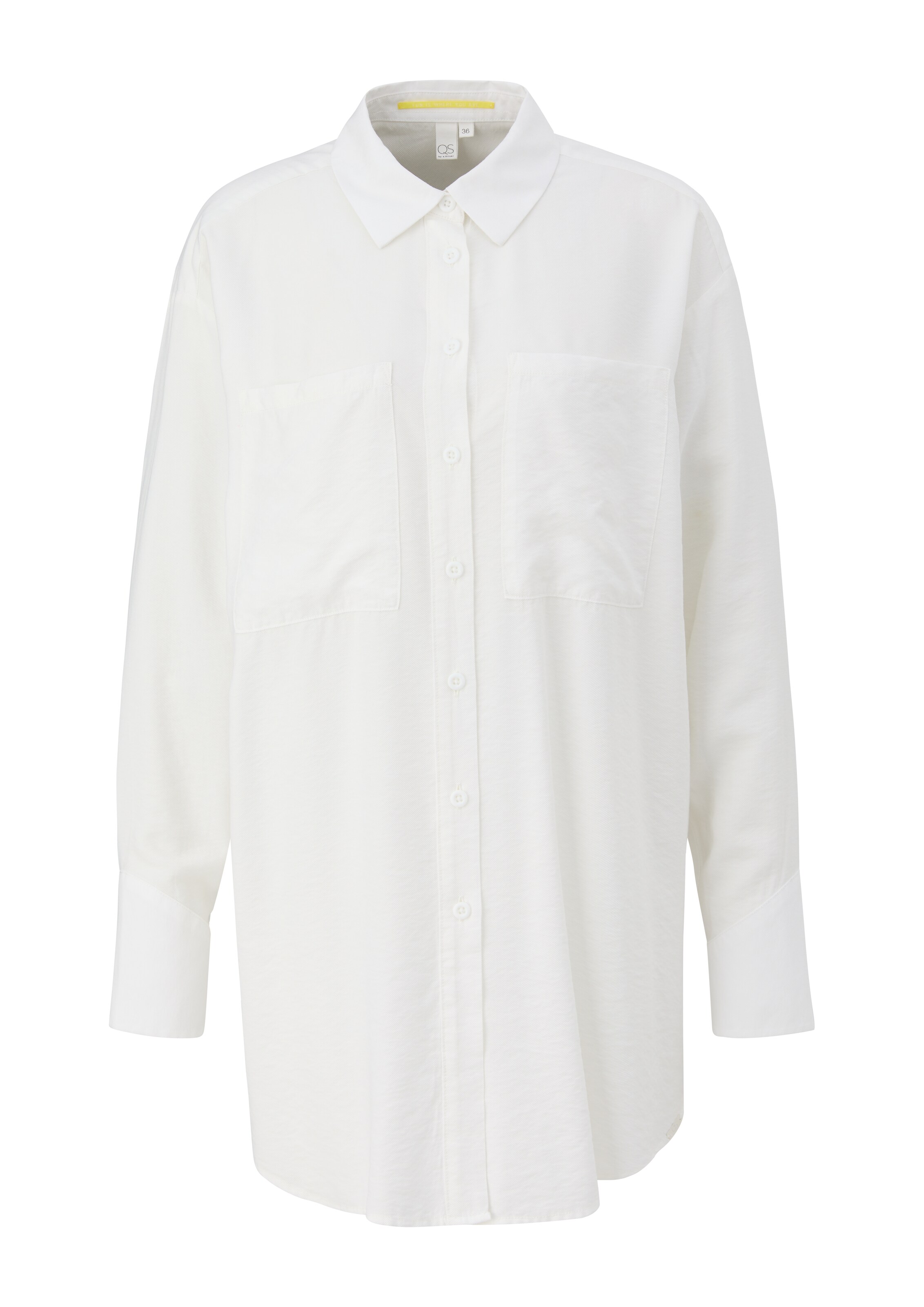 QS Bluse in Weiß: Vorderseite