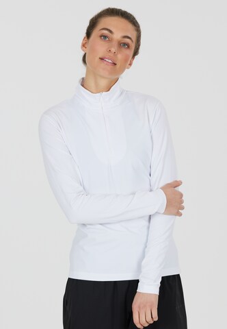 ENDURANCE Midlayer 'Jolie' in Weiß: Vorderseite