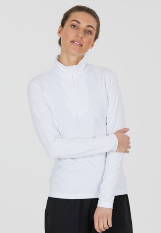 ENDURANCE Athletic Sweater 'Jolie' in White: front