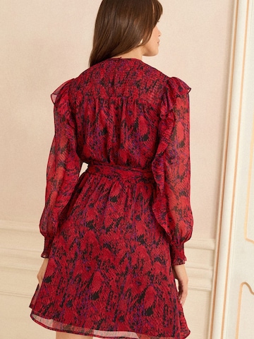 love & rosesHaljina 'Love & Roses Shirred' - crvena boja