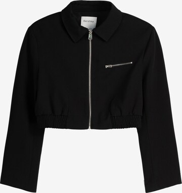 Bershka Blazers in Zwart: voorkant