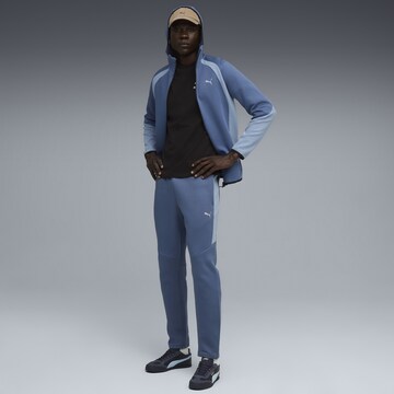 PUMA Sportsweatvest 'Evostripe' in Blauw