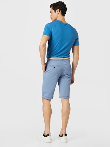 Lindbergh Slimfit Chino kalhoty – modrá