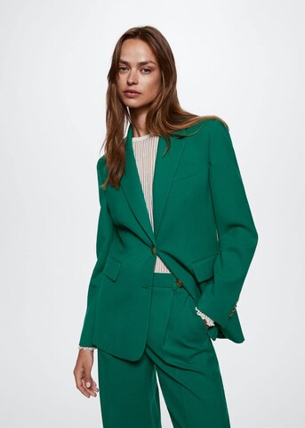 Blazer 'Peter' di MANGO in verde: frontale