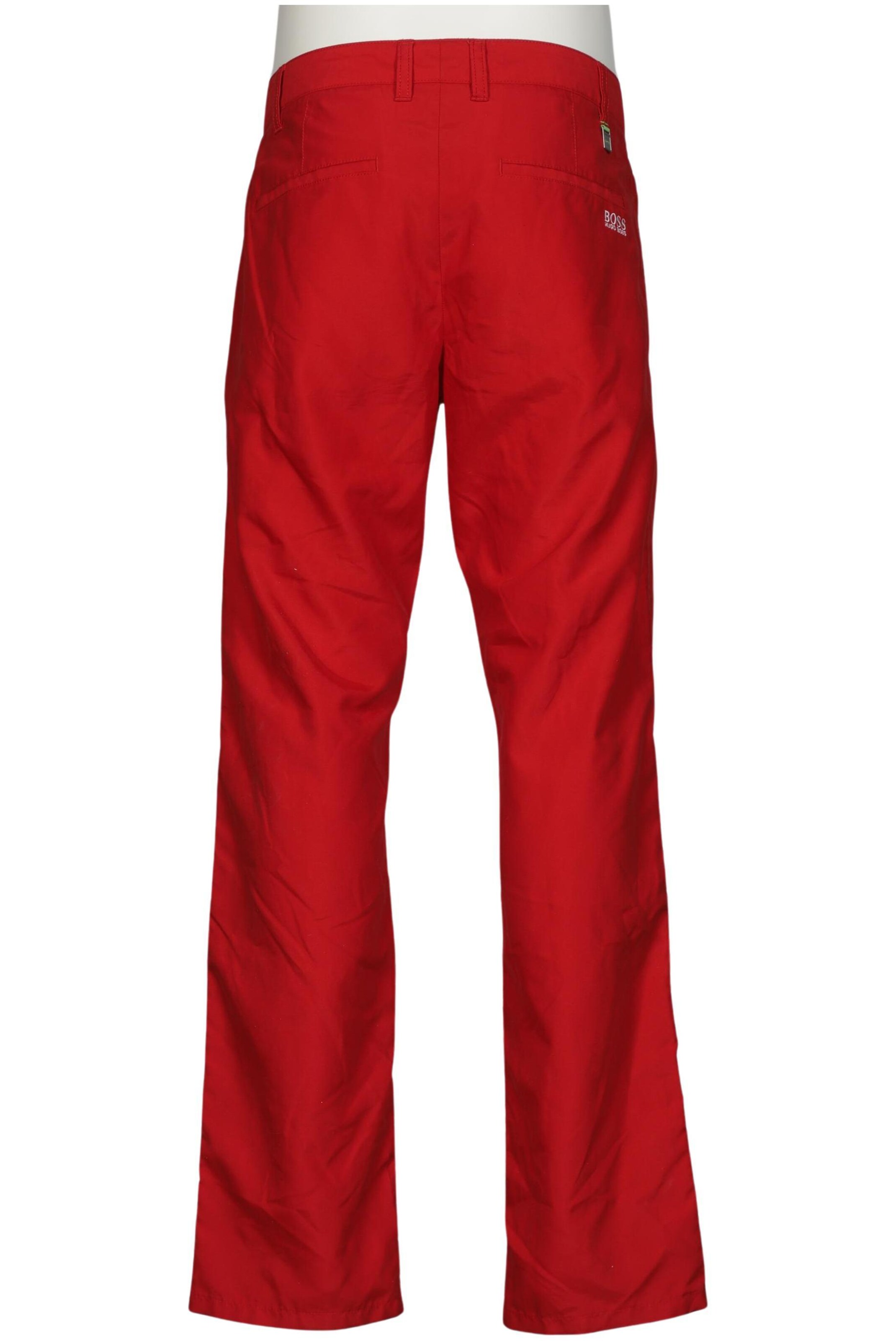 BOSS Green Pants in 29-30 in Red
