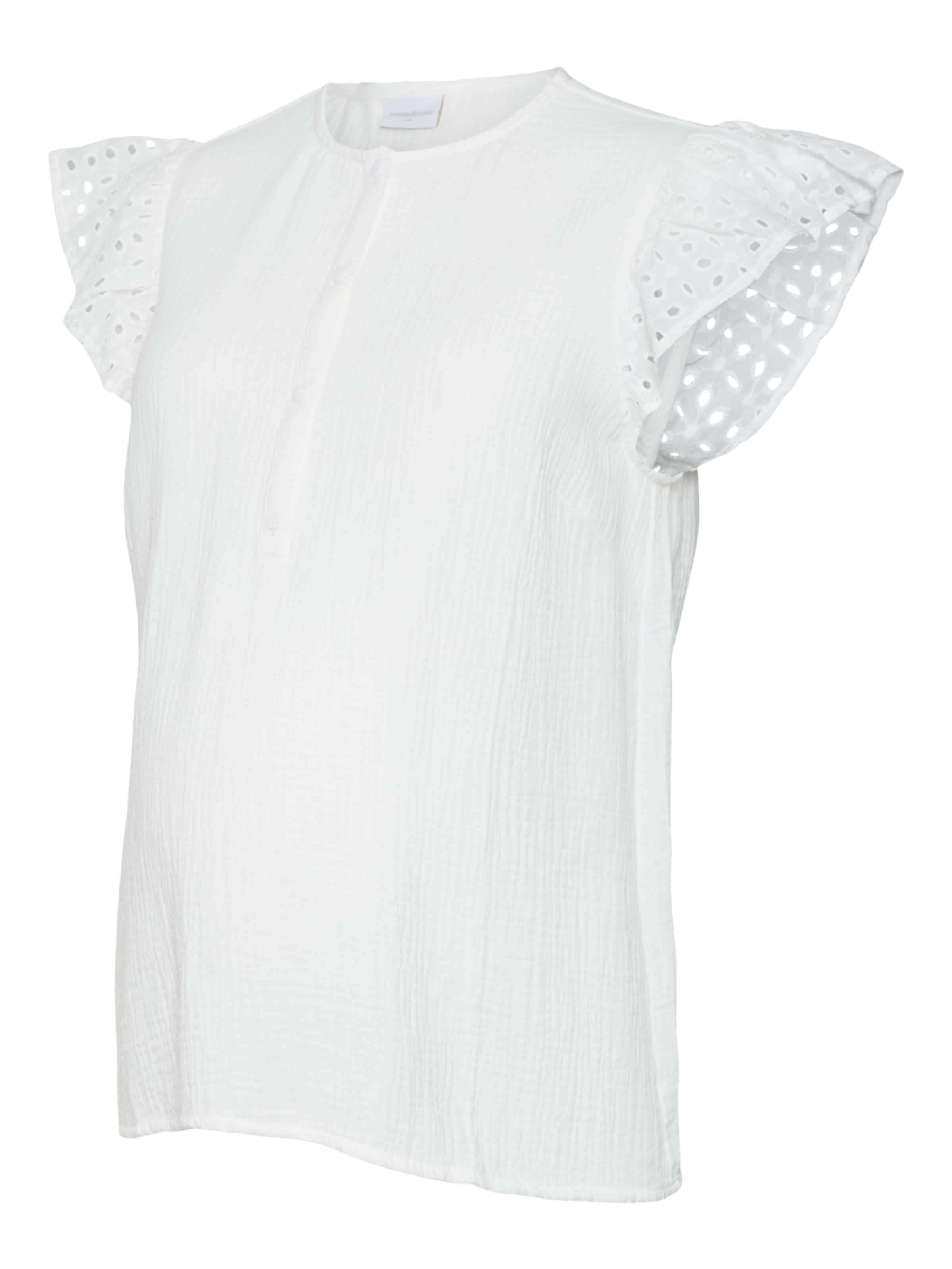 MAMALICIOUS Blouse 'Juana' in White: front