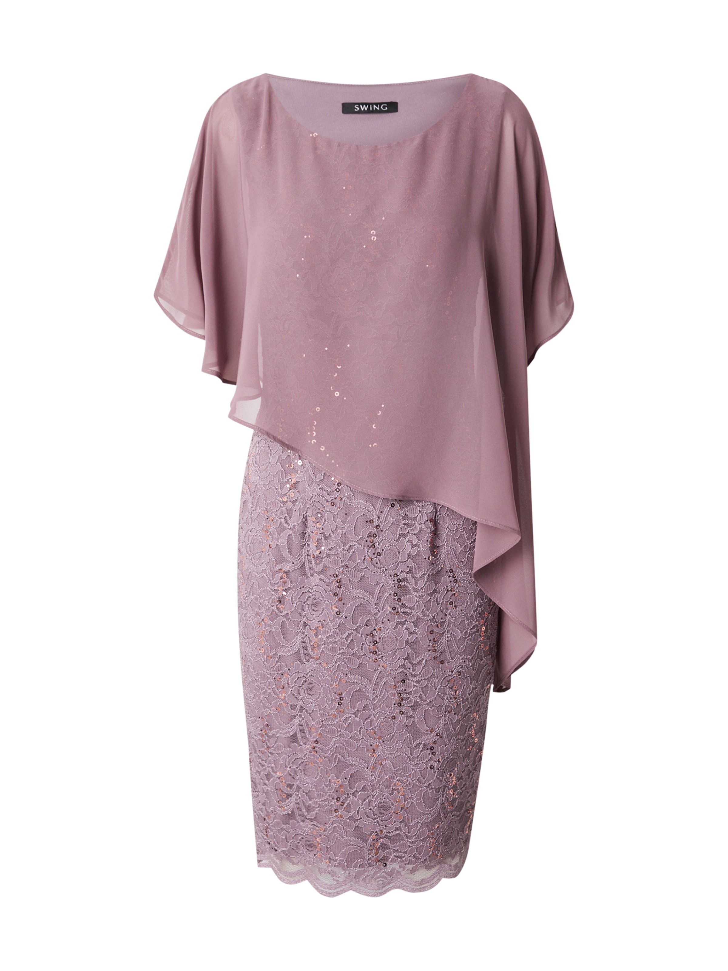 SWINGKoktel haljina - ljubičasta boja: prednji dio