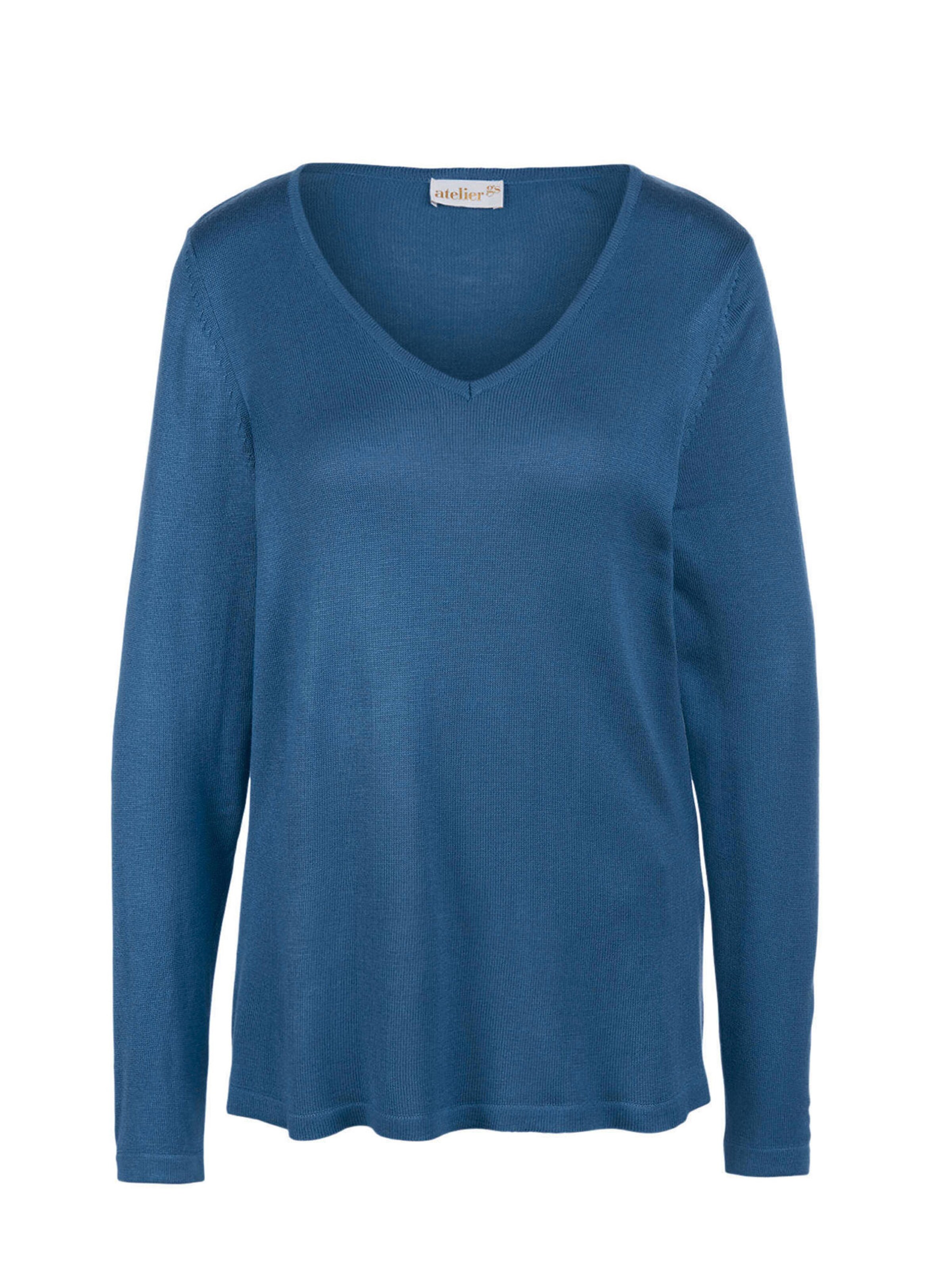 Goldner Trui in Blauw: voorkant