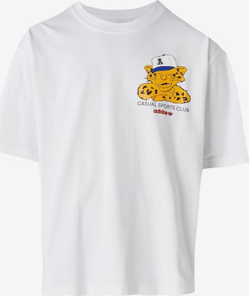 ADIDAS ORIGINALS T-Shirt 'Wabash' in Weiß: Vorderseite