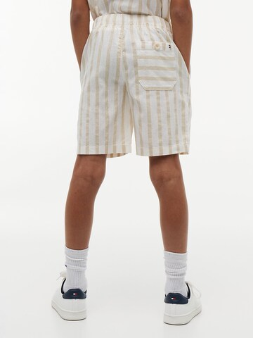 TOMMY HILFIGER Loosefit Broek in Beige