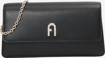 FURLA - Bolso de noche 'DIAMANTE' en negro: frente