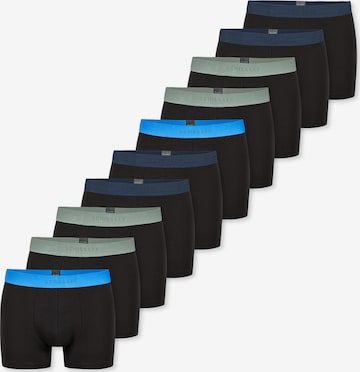 SCHIESSER Boxer shorts ' 95/5 ' in Blue: front