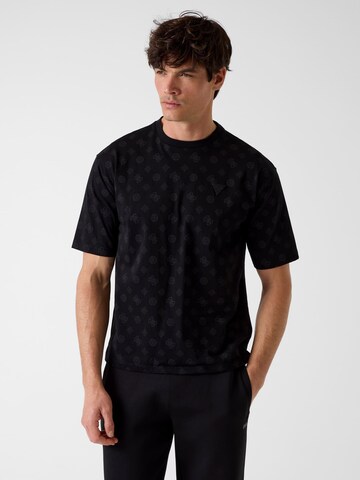 GUESS T-Shirt in Schwarz: Vorderseite